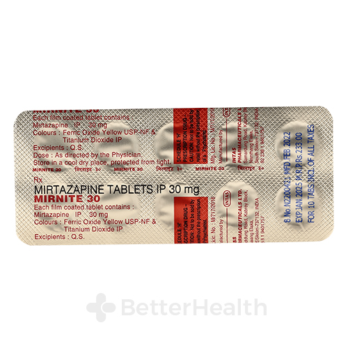 Mirnite 30mg、ミルナイト
