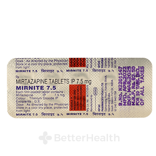 Mirnite 7.5mg、ミルナイト