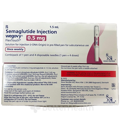 WEGOVY 0.5MG、ウゴービ フレックス