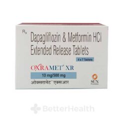 オクスラメットXR - ダパグリフロジン + メトホルミン (Oxaramet XR)