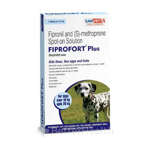 フィプロフォートプラス 中型犬用 - フィプロニル/ S-メトプレン (Fiprofort Plus Spot-On-Medium Dog)