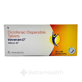 Voveran D (Dispersible) 50 mg, ヴォヴェラン-D