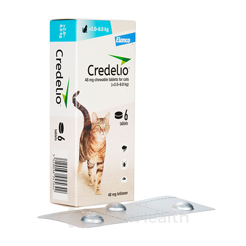 Credelio 48mg For Cats >2.0-8.0kg 6tabs (クレデリオ48mg猫用(>2.0-8.0kg)6錠) 2