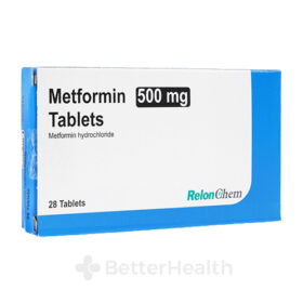 Metformin 500mg 28tabs (メトグルコジェネリック500mg28錠)
