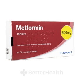 Metformin 500mg 28tabs (メトグルコジェネリック500mg28錠)