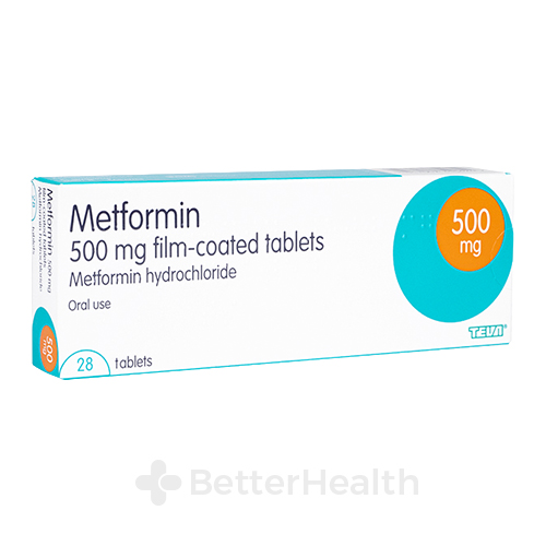 Metformin 500mg 28tabs (メトグルコジェネリック500mg28錠)