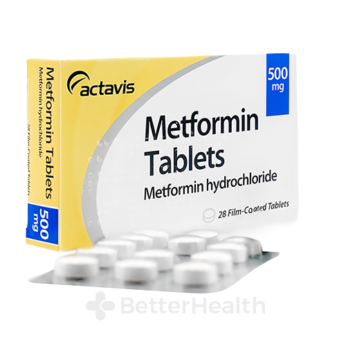 Metformin 500mg 28tabs (メトグルコジェネリック500mg28錠)